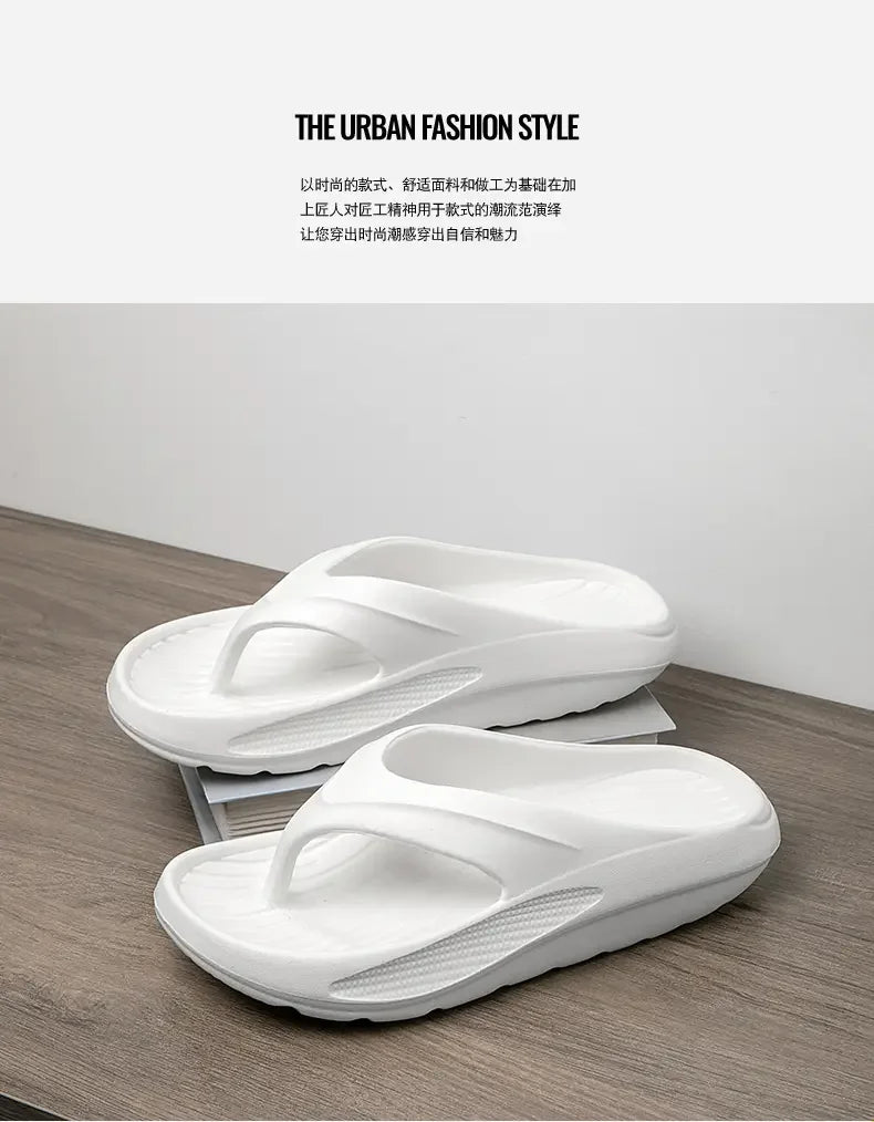 2025 Men’s Orthopedic Sandals – Soft Arch Support Flip-Flops for Couples, Summer Beach & Bathroom Use