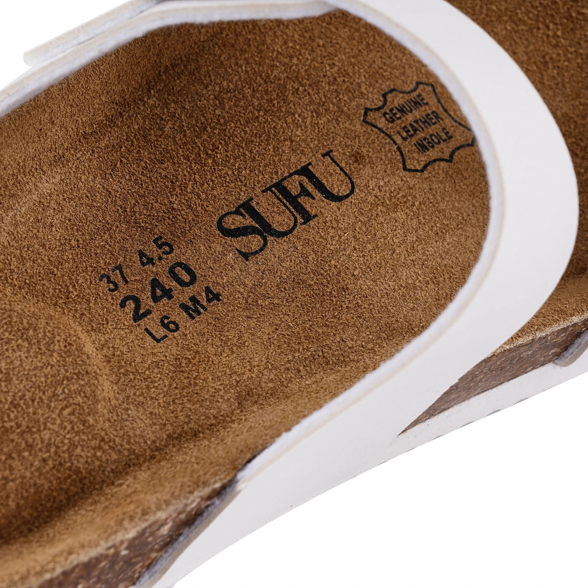 Sandals Natural Leather Outdoor Beach Buckle Fashion Brand Non-Slip Flip Flops Woman