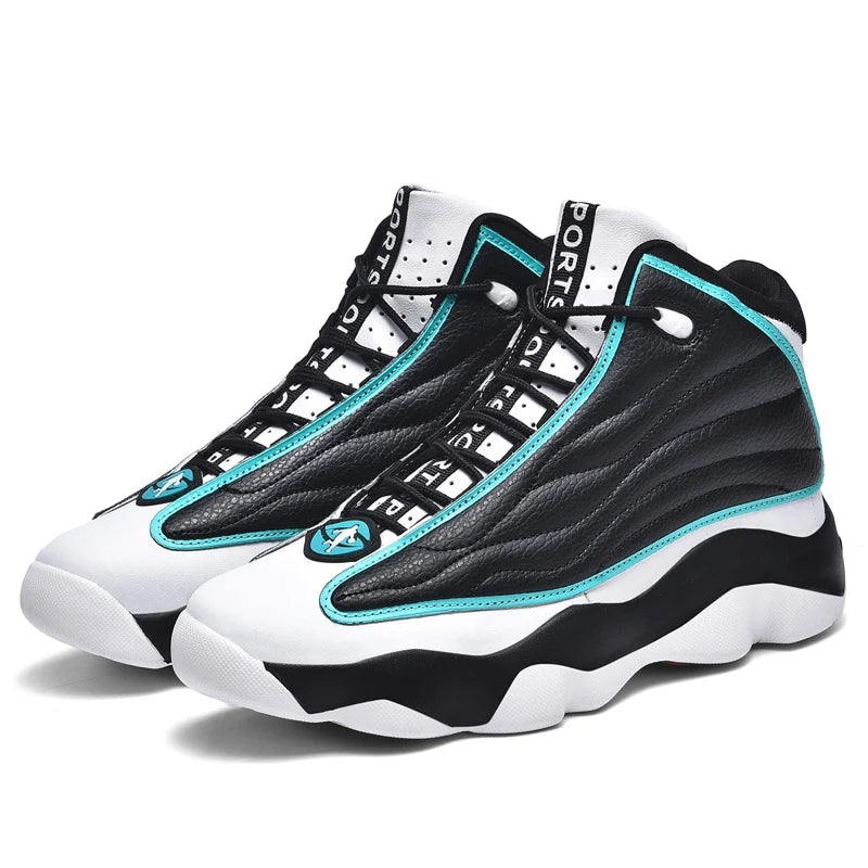 Cool Boy Basketball Sneakers Outdoor Sport Trainers Men Women Plus Size 47 48 Basketball Training Shoes Unisex Size 36-48