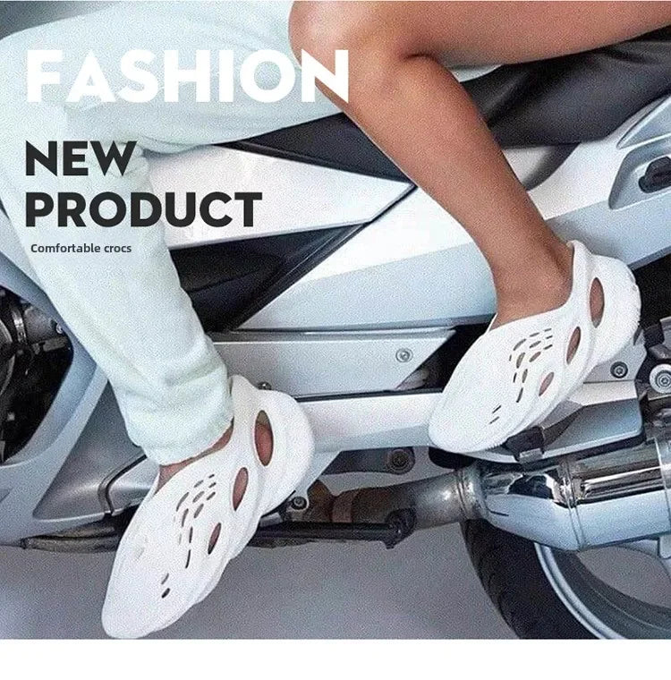Foam Runner Slides for Men & Women – Lightweight, Breathable Sandals for Beach, Pool & Outdoors