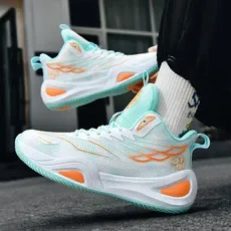 2025 Couple Basketball Shoes for Men and Women Sports Training Shoes  Male Tennis Sneakers Nonslip Basketball