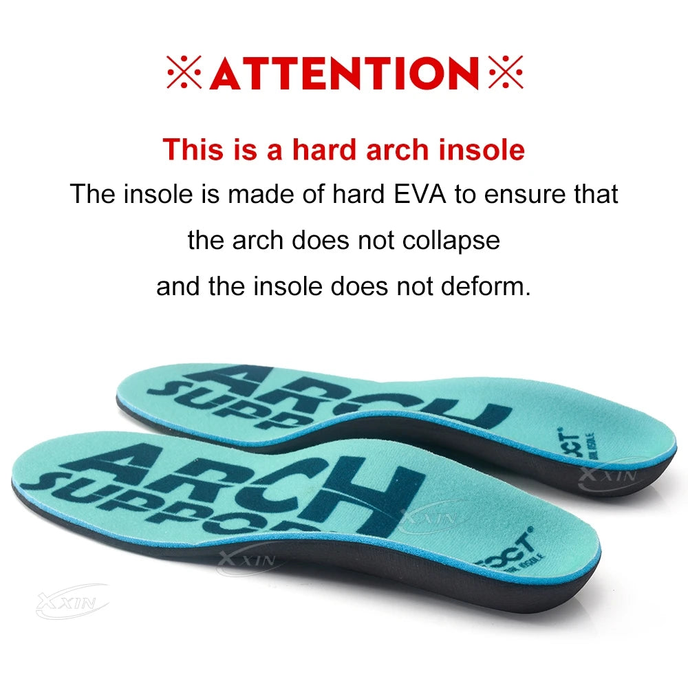 Arch Support Insole Orthopedic Insole Men Women Sport Shoe Insert Flat Foot Shoe Pad Size 35-46