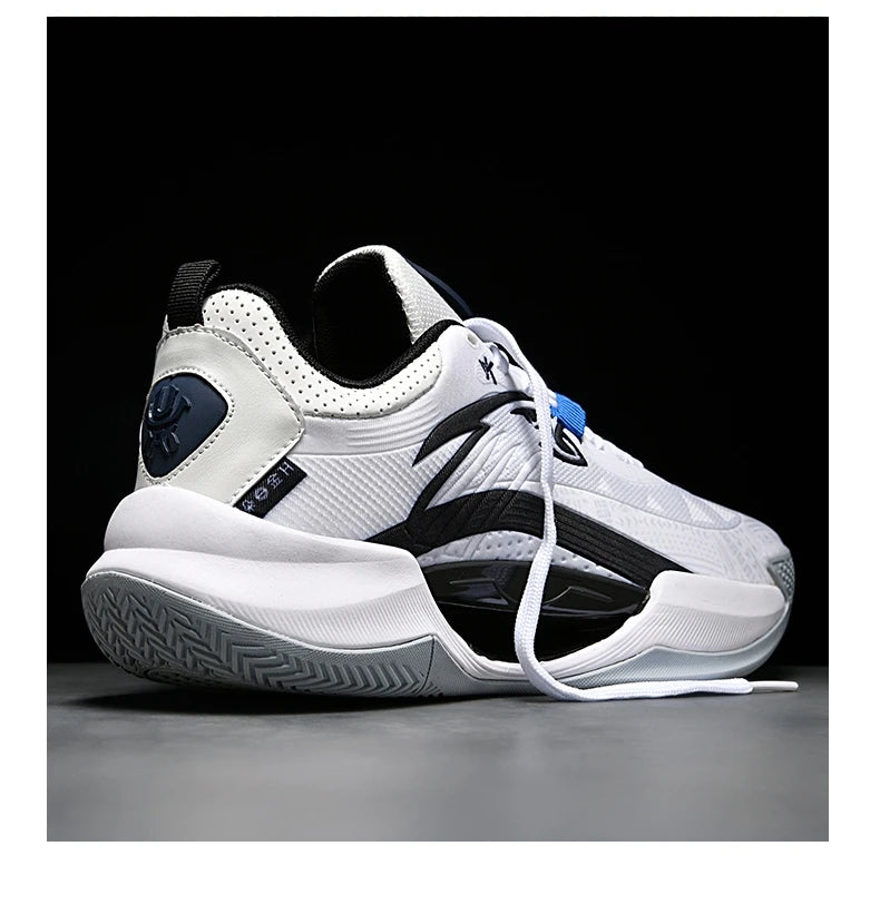 Reflective Basketball Shoes Original Shoes Basketball Sneakers Outdoor Rubber Anti Slip Sports Training Shoes Male