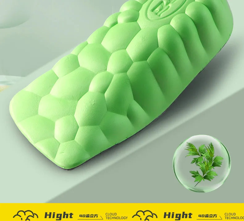 4D Deodorant Orthopedic Height Increase Insole for Shoes Arch Support Plantar Fasciitis Insoles Growing Shoe Sole Templates New