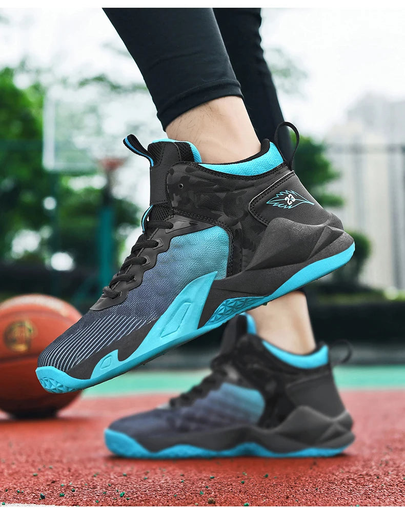 Men’s Basketball Shoes – Breathable Non-Slip Fashion Sports Sneakers