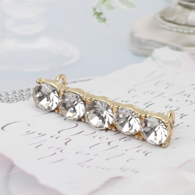 Shoelaces Clips Decoration Shoelace Buckle Shoes Charm AF1 Sneakers Pearl Shiny Rhinestones Women Girl Shoe Laces Decorative 1Pc
