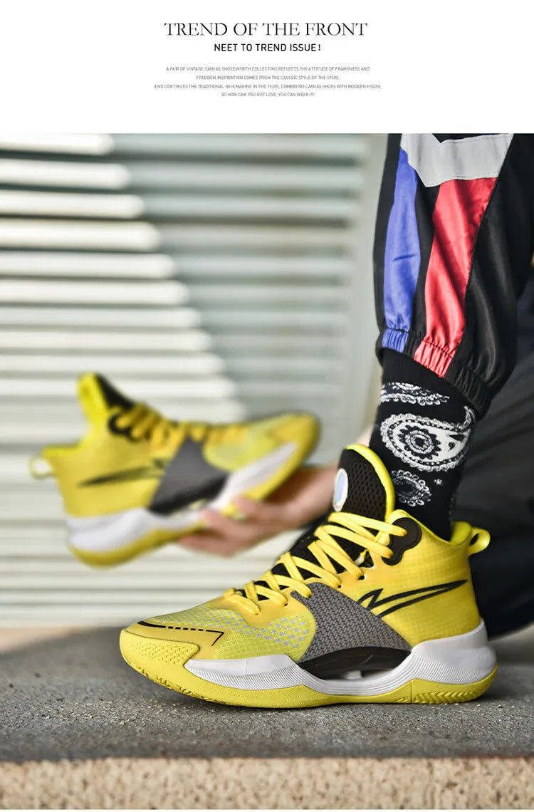 2025 New Men'S And Women'S Air Casual, Comfortable And Breathable Sports Basketball Shoes, High-Top Running Shoes