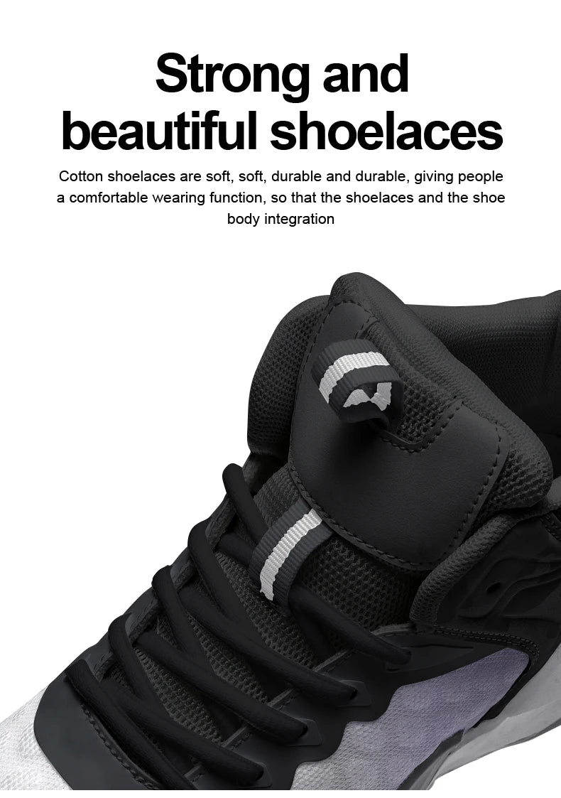 Men’s Basketball Shoes – Breathable Non-Slip Fashion Sports Sneakers