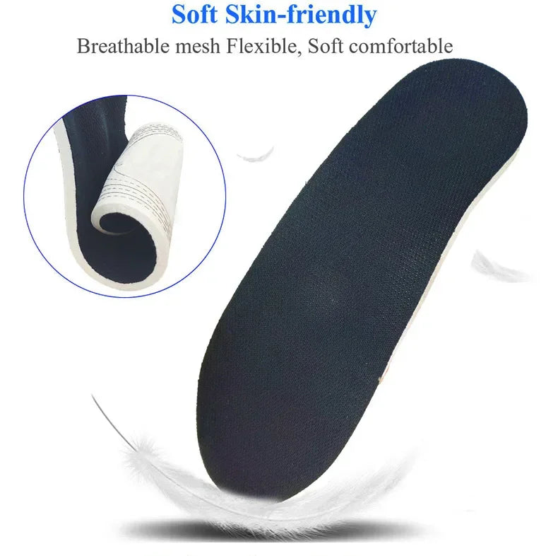 Orthotic Insole Arch Support Flatfoot Orthopedic Insoles for Feet Ease Pressure of Air Movement Damping Cushion Padding Insole