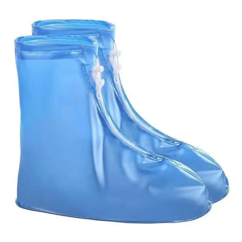 Shoes Cover Rain Waterproof Quality Thick Shoes Protectors Rain Boots PVC Non-Slip Rainy Shoe Cover Adult Water proof shoes