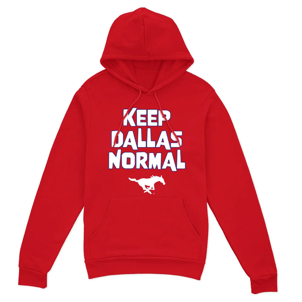 SMU Mustangs Football Keep Dallas Normal Graphic Shirt for College Football Fans