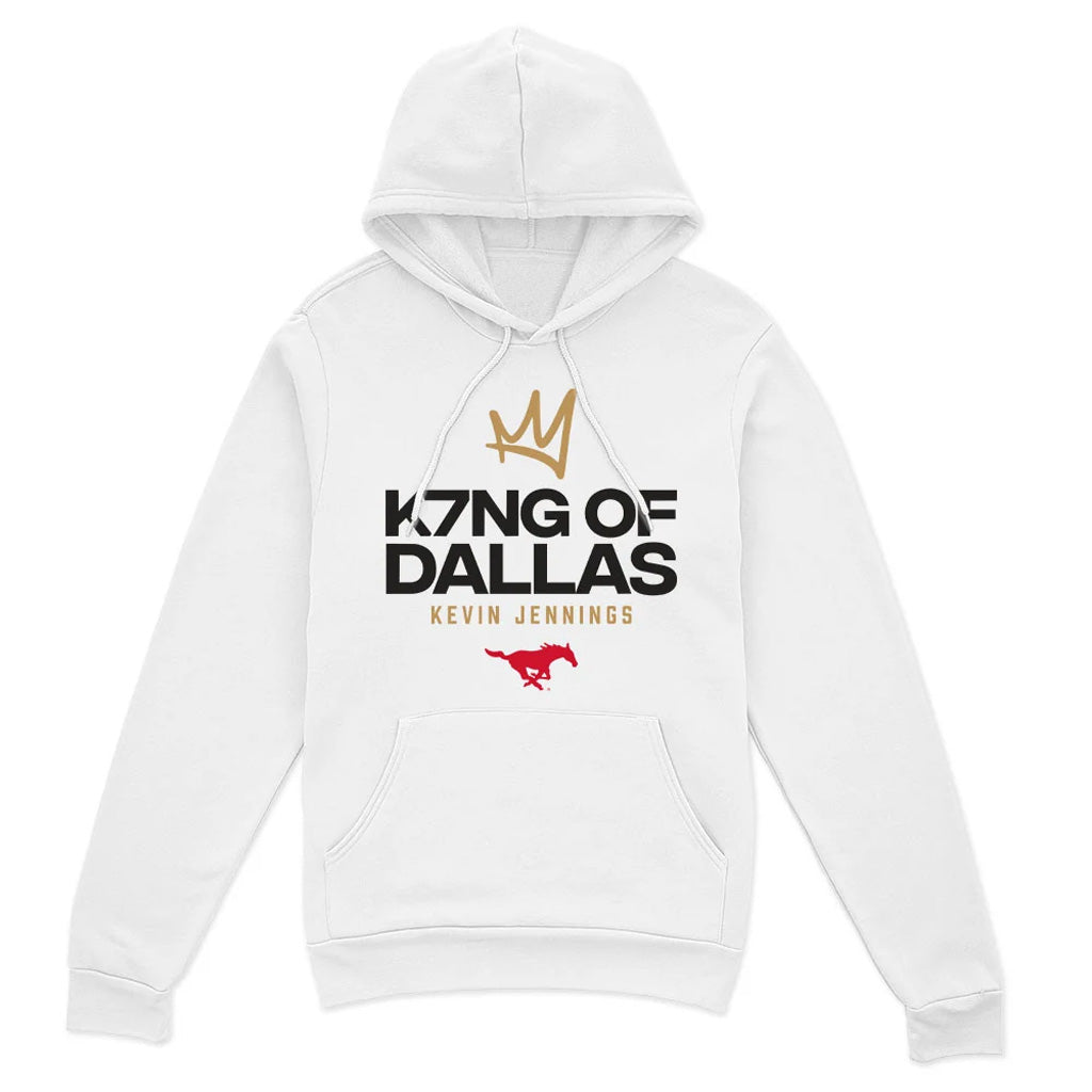 SMU Mustangs Football Kevin Jennings K7NG Of Dallas Graphic Shirt for College Football Fans