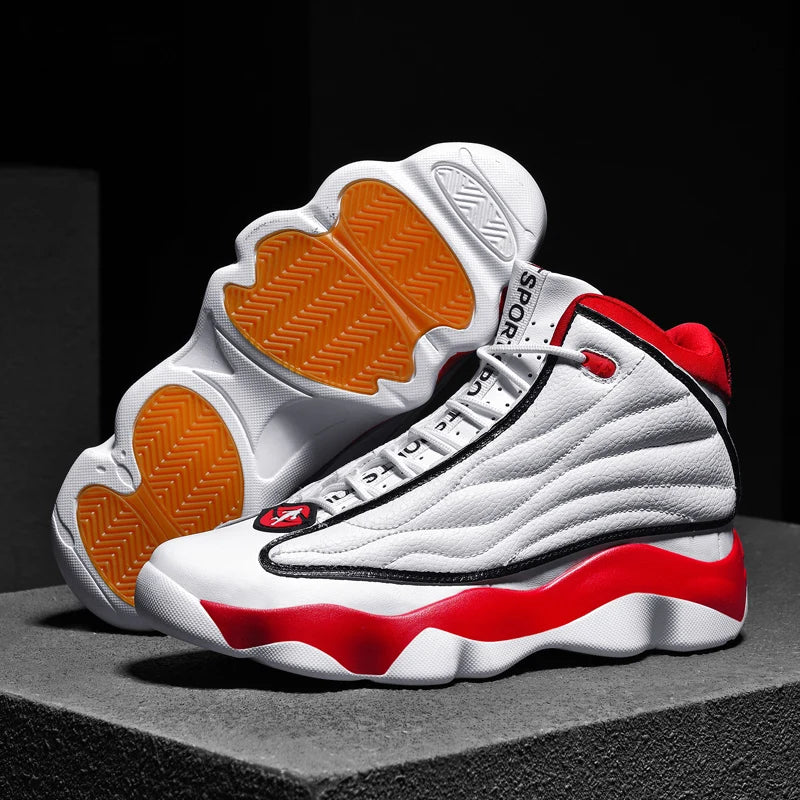 New Cool 2025 Basket Shoes Men Women High Top Training Shoes Basketball Sneakers Couples Big Size Outdoor Sport Shoes Men
