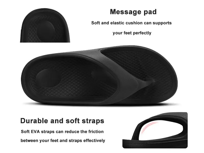 Bebealy Women’s Orthotic Flip Flops – Arch Support Cushion Sandals for Recovery & Summer Walking