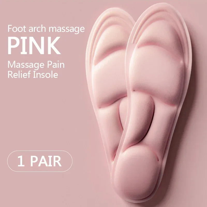 5D Massage Memory Foam Insoles for Shoes Sole Breathable Cushion Sport Running Insoles for Feet Orthopedic Feet Care Insoles