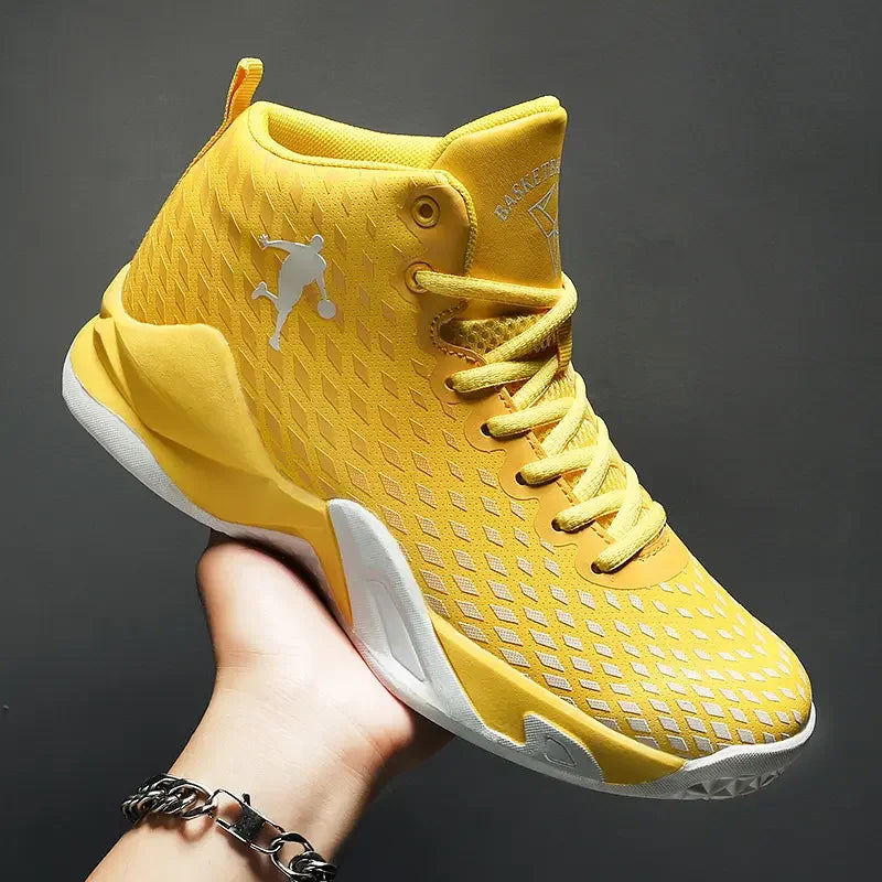 Men’s High-Top Basketball Sneakers – Fashion Street Sport Shoes