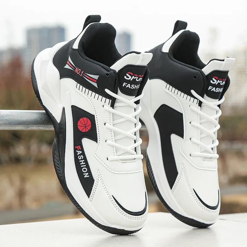 2025 Men’s Retro Basketball Shoes – Breathable Non-Slip Gym & Training Sneakers
