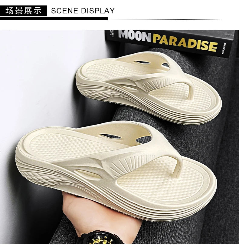 2025 New Beach Shoes for Men Women Summer Soft House Sandals Arch Support Recovery Flip Flops Comfort Orthopedic Slides
