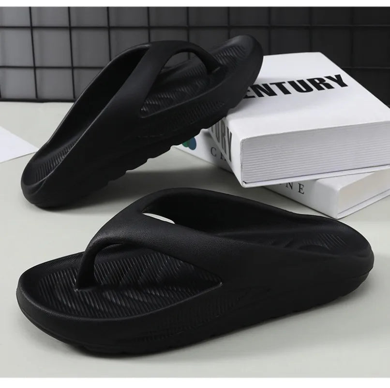 2025 Men’s Summer Flip Flops – Durable, Non-Slip, Lightweight Slippers for Travel & Daily Wear