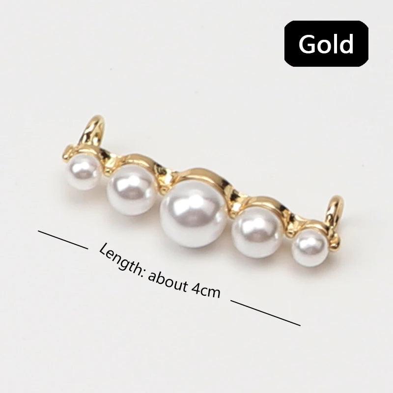Shoelaces Clips Decoration Shoelace Buckle Shoes Charm AF1 Sneakers Pearl Shiny Rhinestones Women Girl Shoe Laces Decorative 1Pc