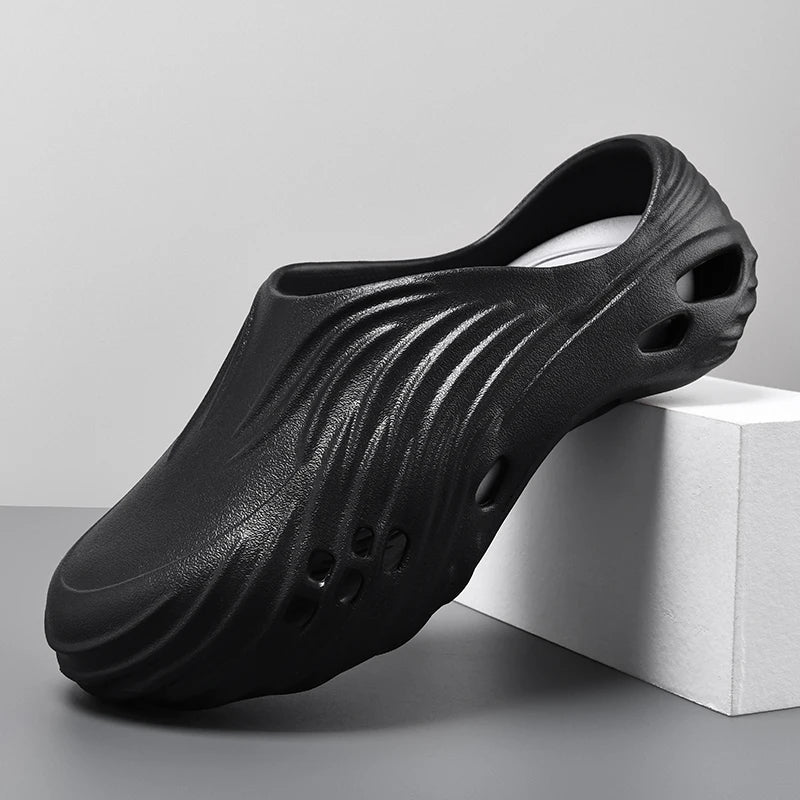 Men’s Summer EVA Slippers – Breathable, Non-Slip, Waterproof Indoor & Outdoor Beach Shoes