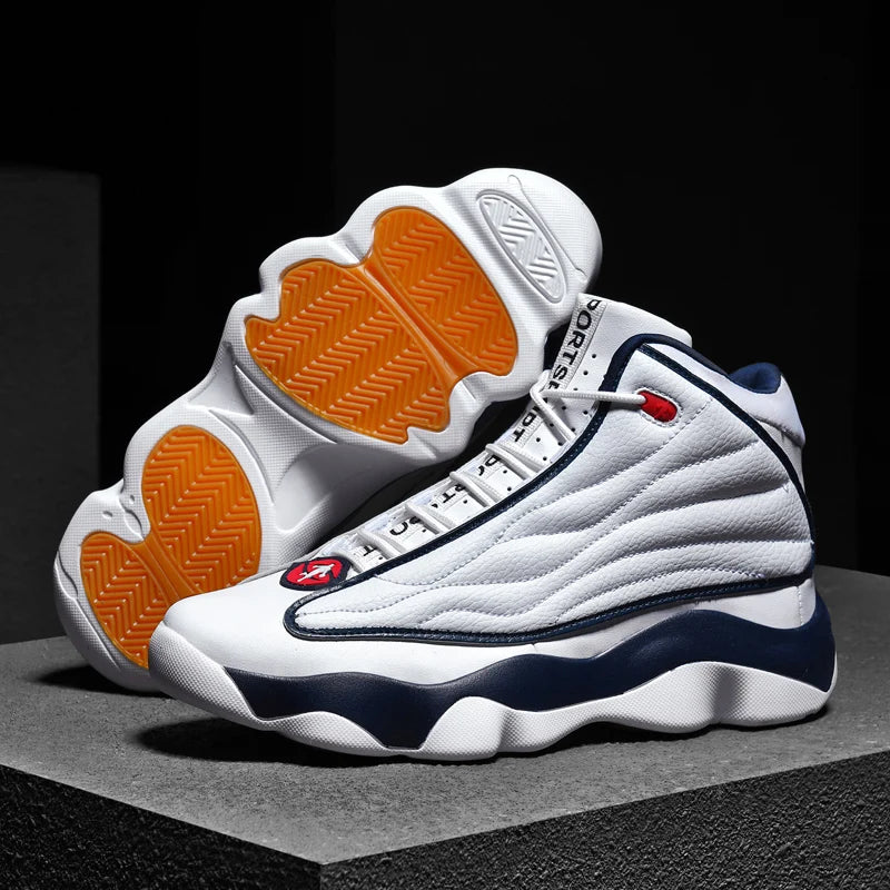 New Cool 2025 Basket Shoes Men Women High Top Training Shoes Basketball Sneakers Couples Big Size Outdoor Sport Shoes Men