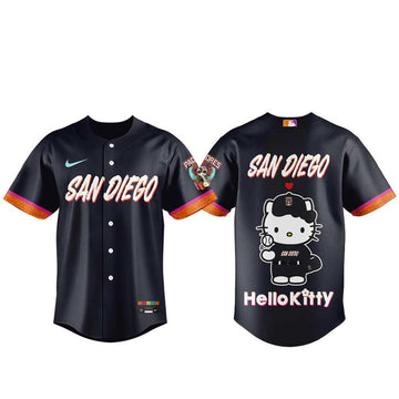 San Diego Padres City Connect 2026 x Hello Kitty Baseball Jersey