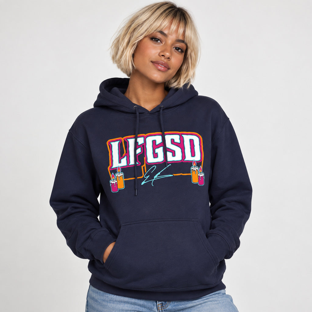 San Diego Padres Ethan Salas LFGSD Graphic Shirt for Baseball Fans