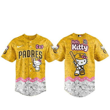 San Diego Padres Hello Kitty 2026 Homerun Charm Baseball Jersey
