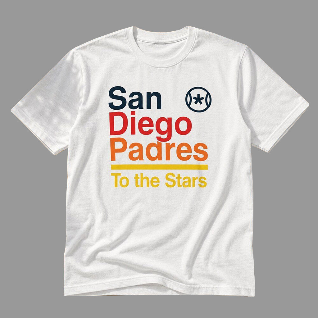 San Diego Padres To The Stars Graphic Shirt for Baseball Fans