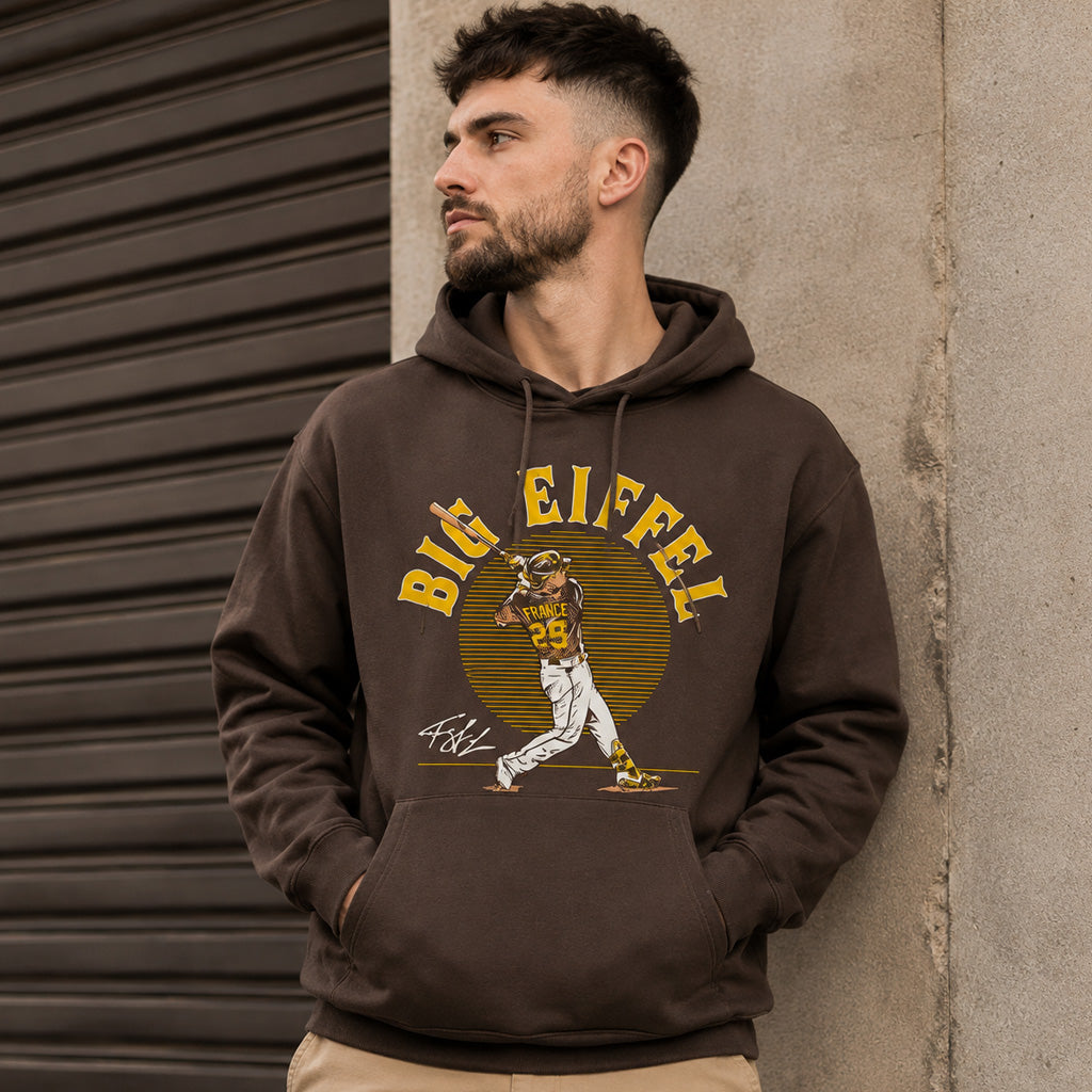 San Diego Padres Ty France Big Eiffel Graphic Shirt for Baseball Fans