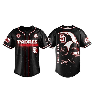 San Diego Padres x Star Wars Darth Vader 2026 Baseball Jersey
