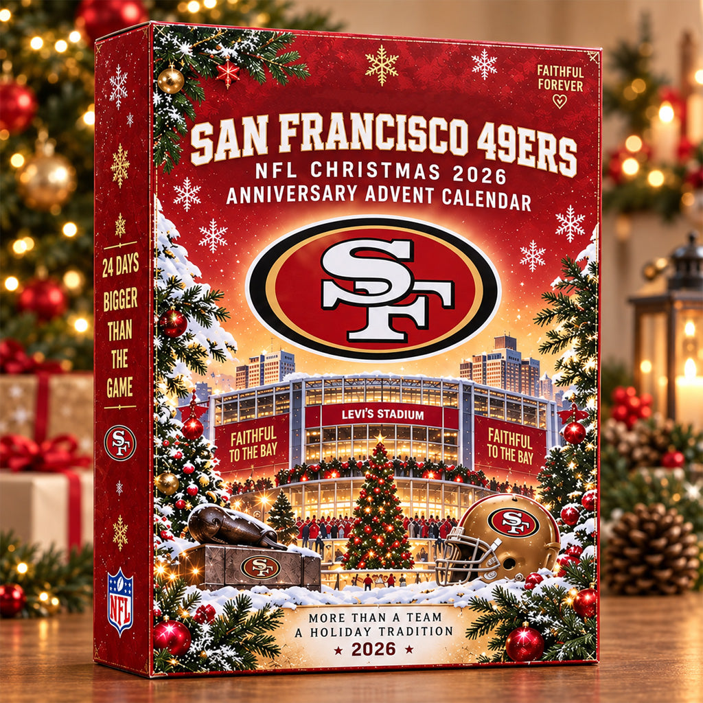 San Francisco 49ers Christmas 2026 Anniversary Advent Calendar