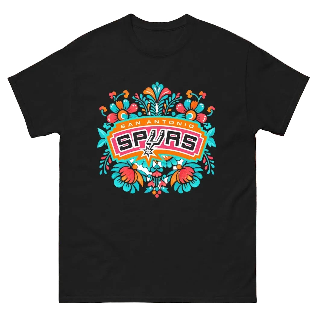 San Antonio Spurs Fiesta Basketball Floral Playoffs 2026 Shirt