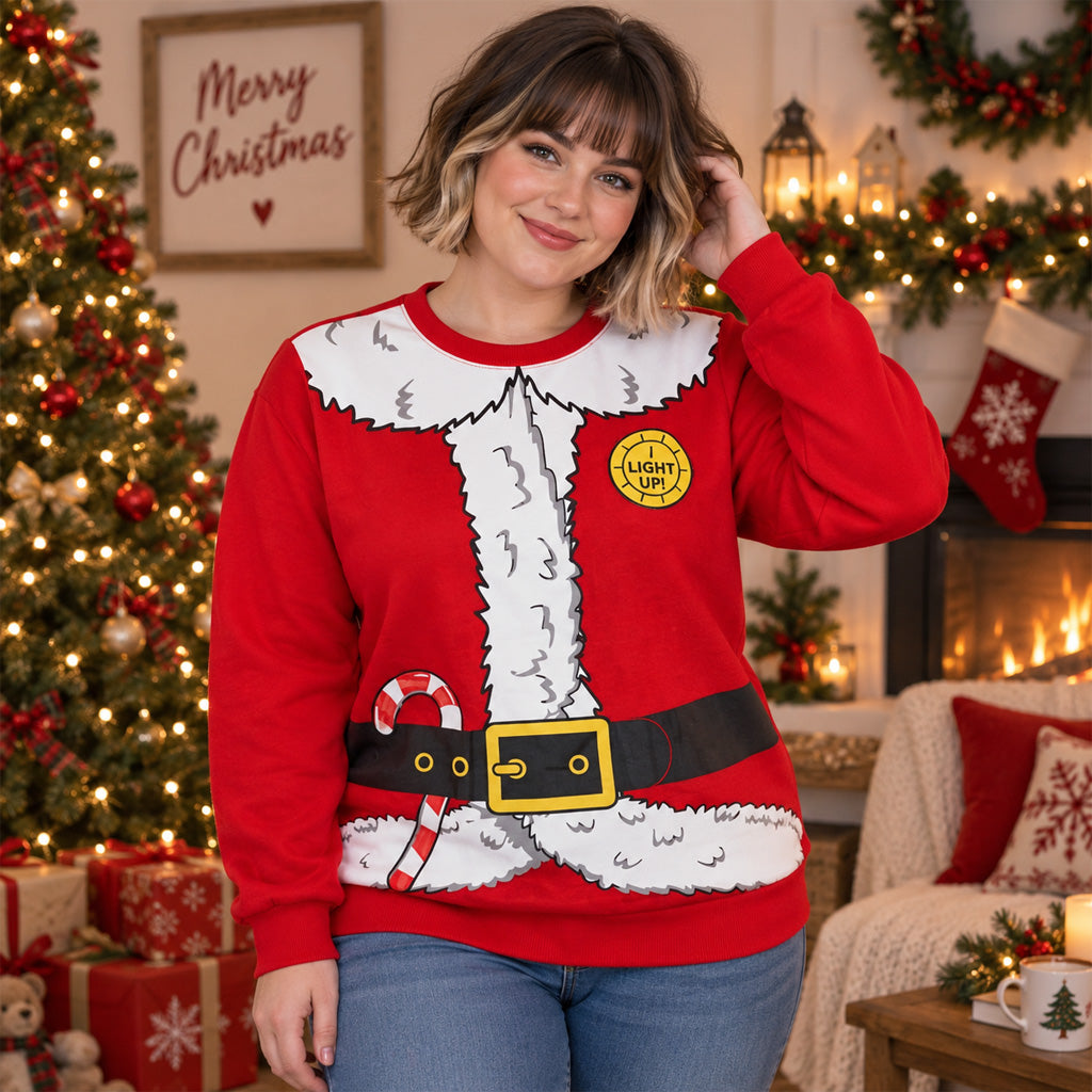 Santa Claus Christmas 2026 Ugly Sweater
