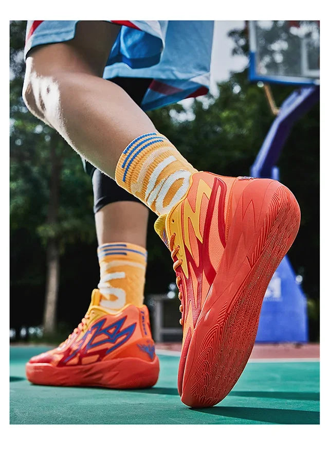 Lamelo Ball 2 Generation Basketball Shoes Actual Combat Non-slip New Sports Shoes for Men and Women