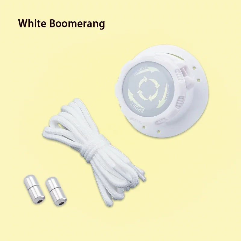 Upgrade Easy Installation Automatic Shoe Laces Without Ties Swivel Metal Capsule Buckle Shoelaces Thick Rope Sneakers Shoelace