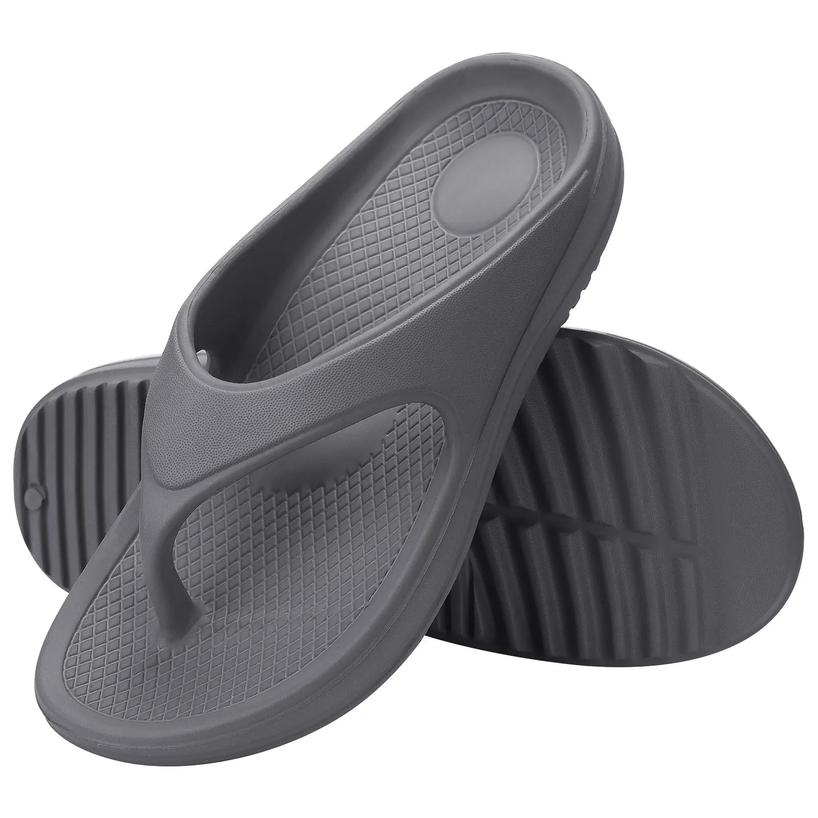 Bebealy Women’s Orthotic Flip Flops – Arch Support Cushion Sandals for Recovery & Summer Walking