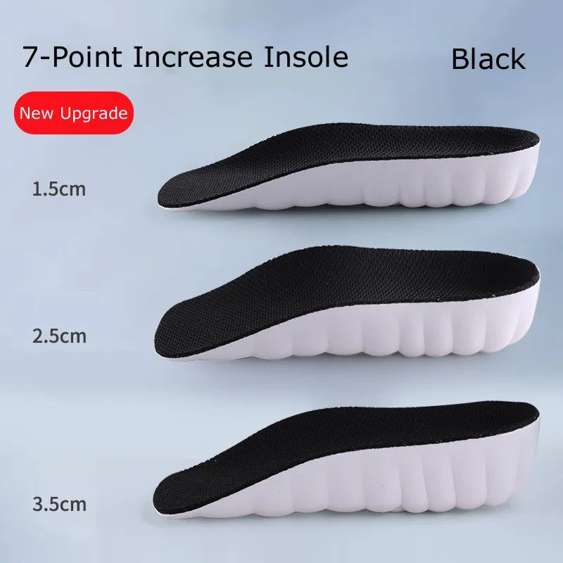 4D Deodorant Orthopedic Height Increase Insole for Shoes Arch Support Plantar Fasciitis Insoles Growing Shoe Sole Templates New