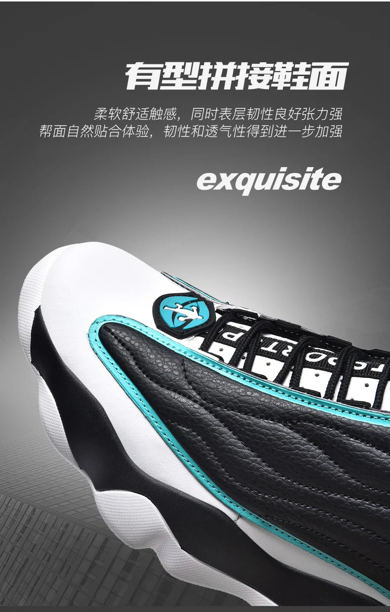 Cool Boy Basketball Sneakers Outdoor Sport Trainers Men Women Plus Size 47 48 Basketball Training Shoes Unisex Size 36-48