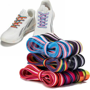 Rainbow Shoelaces – Colorful Long Laces for Sneakers