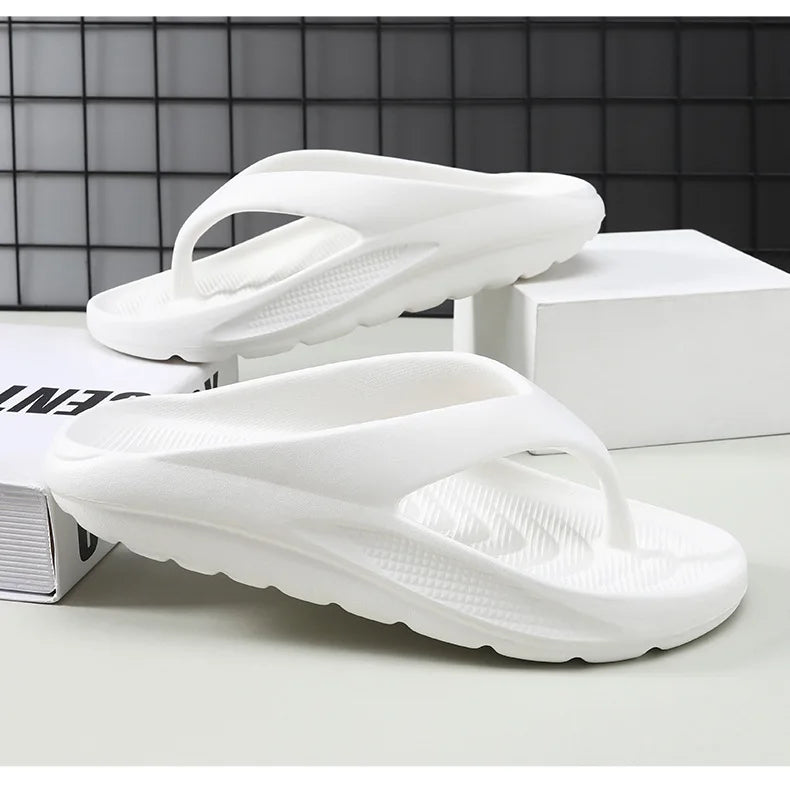 2025 Men’s Summer Flip Flops – Durable, Non-Slip, Lightweight Slippers for Travel & Daily Wear