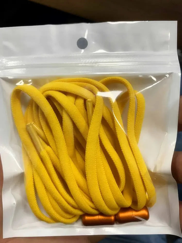 1Pair Elastic Lazy Shoelaces No Tie Shoe Laces Sneakers Flats Shoelaces for Adult Quick Shoelace Fit All Shoes