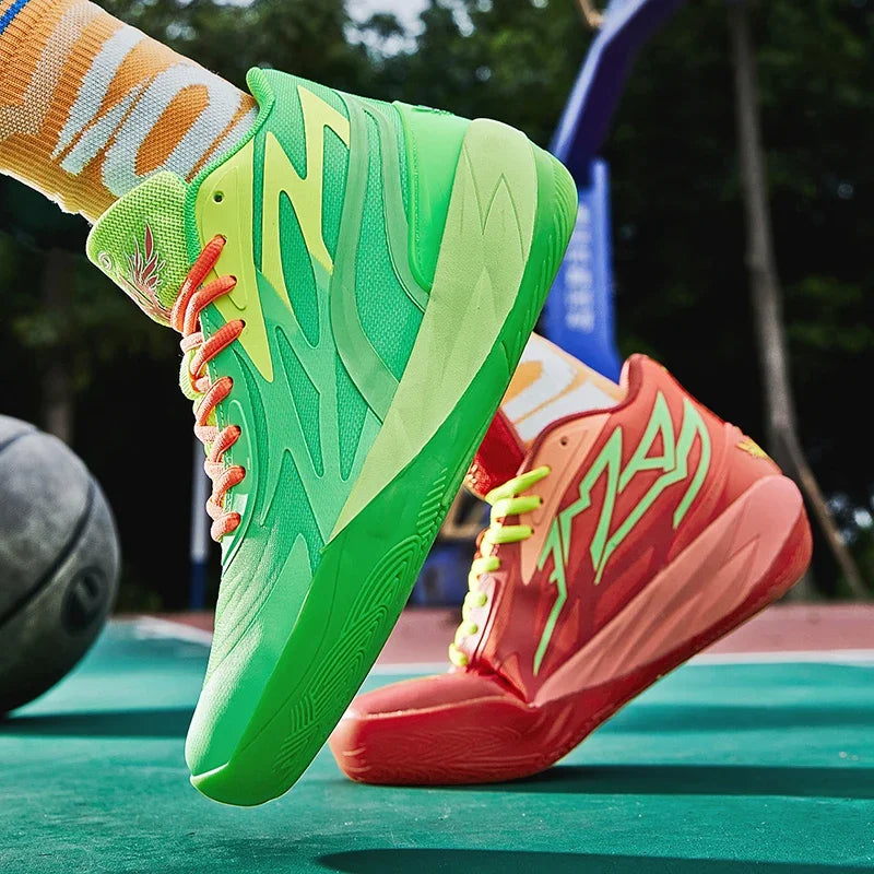 Lamelo Ball 2 Generation Basketball Shoes Actual Combat Non-slip New Sports Shoes for Men and Women