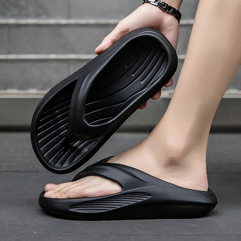 2025 Men’s Orthopedic Sandals – Soft Arch Support Flip-Flops for Couples, Summer Beach & Bathroom Use