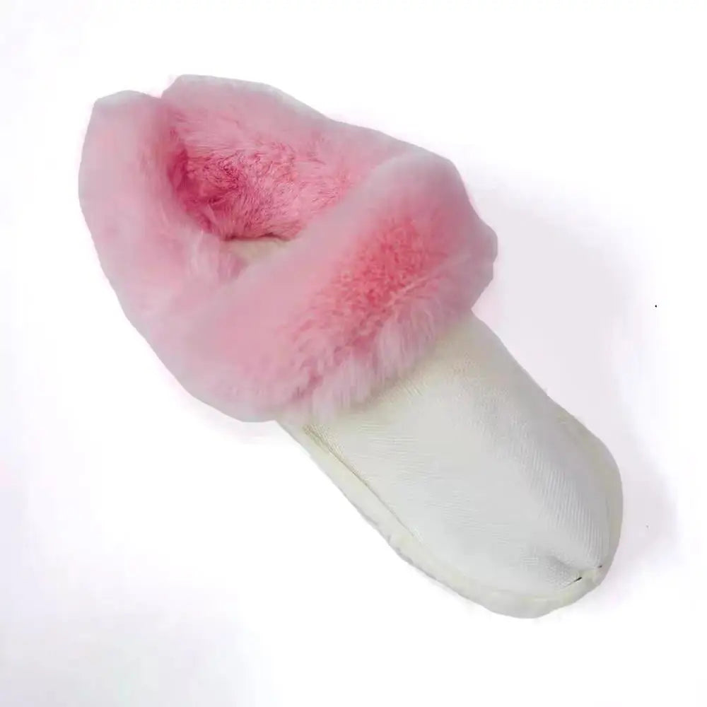1 Pair Winter Warm Plush Insoles Inserts Removable Plush Liner Shoes Insoles Furry Sleeve For Clogs Slippers Lined Shoes Cover