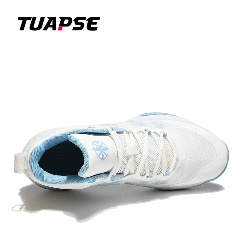 Men's Trend Practical Basketball Shoes Cushioning Elasticity Training New Anti-Skid Breathable Sport Shoes Size 38-45