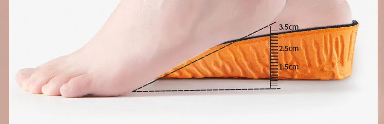 Height Increase Insole For Men Women1.5/2.5/3.5cm EVA Invisible Height Lift Breathable Comfortable Shock Absorption Pads