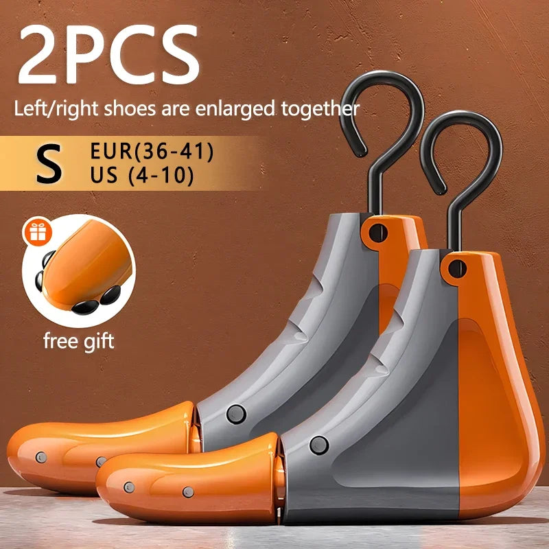 Repacego 2Pcs Shoe Stretcher Shoe Trees Universal Unisex Women Men Adjustable Length Width high top Expander Extender Keeper
