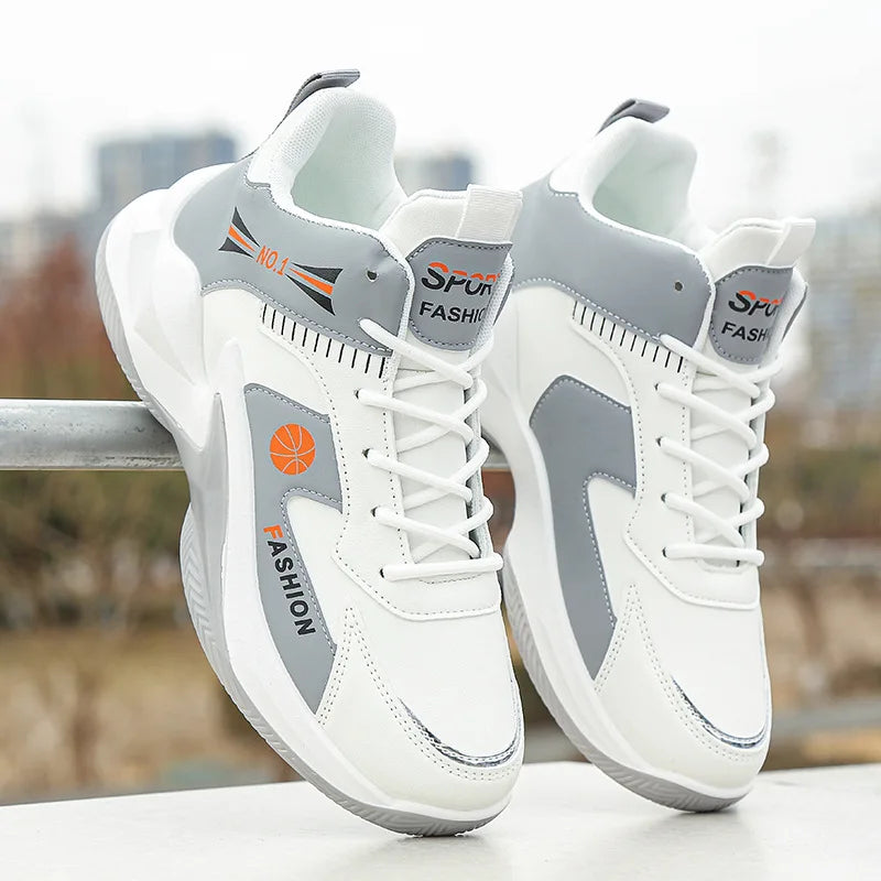 2025 Men’s Retro Basketball Shoes – Breathable Non-Slip Gym & Training Sneakers